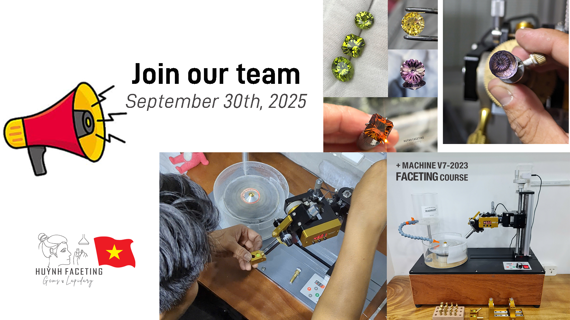 Join with us: Team Huỳnh Faceting x Apprentice 2025