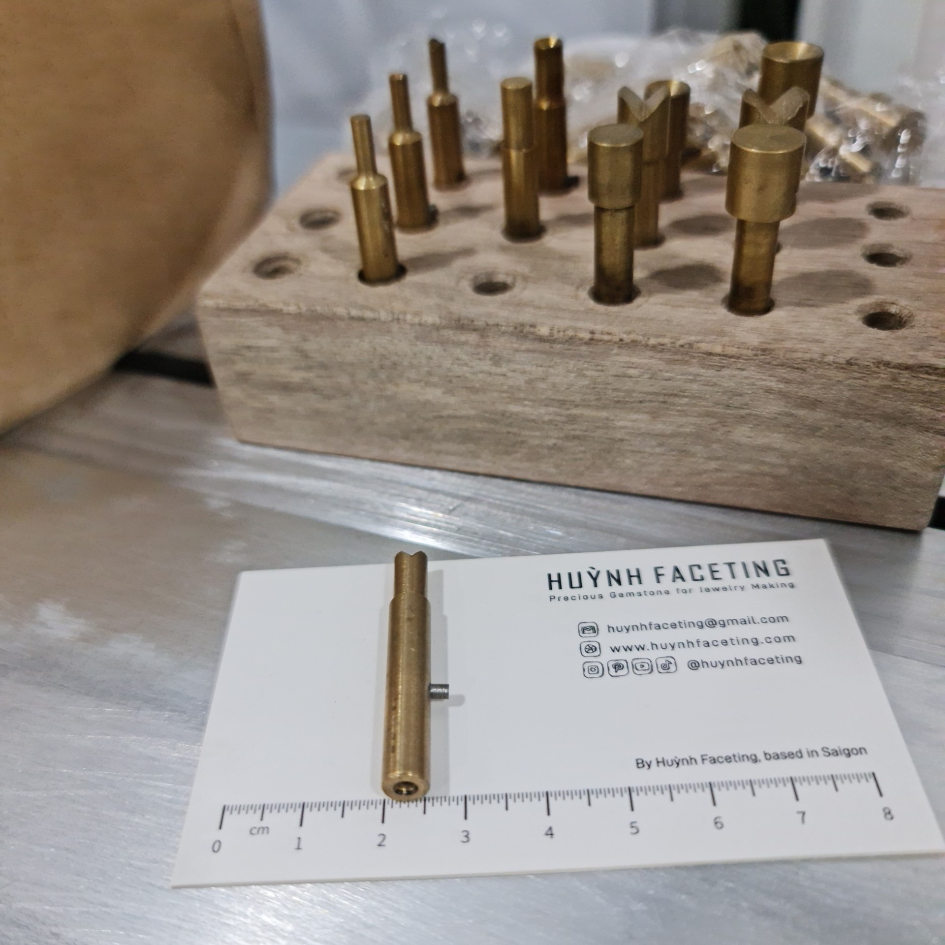 Brass DOP 6mm thanh đồng 6li