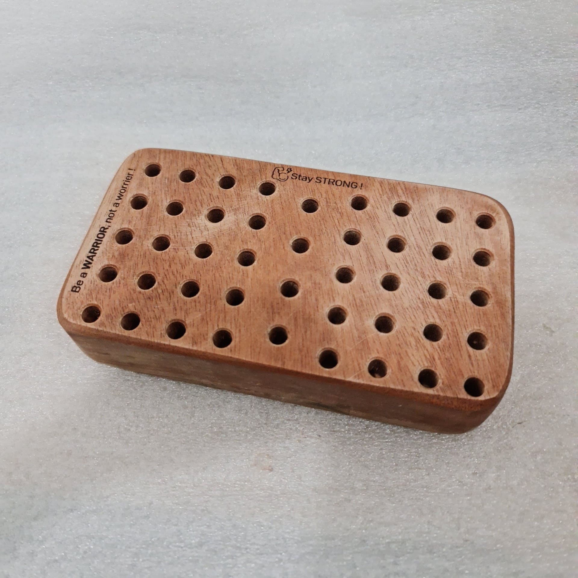 Đế Gỗ Brass Dop Wood WARRIOR - 44 holes